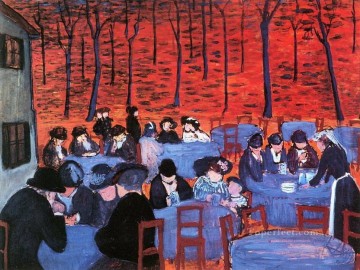 レストラン マリアンヌ・フォン・ヴェレフキン 表現主義 Oil Paintings